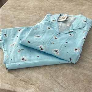 Light  Blue Pajama Set NWT